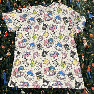 Tokidoki x Hello Kitty and Friends 2022 Comic Con shirt Large